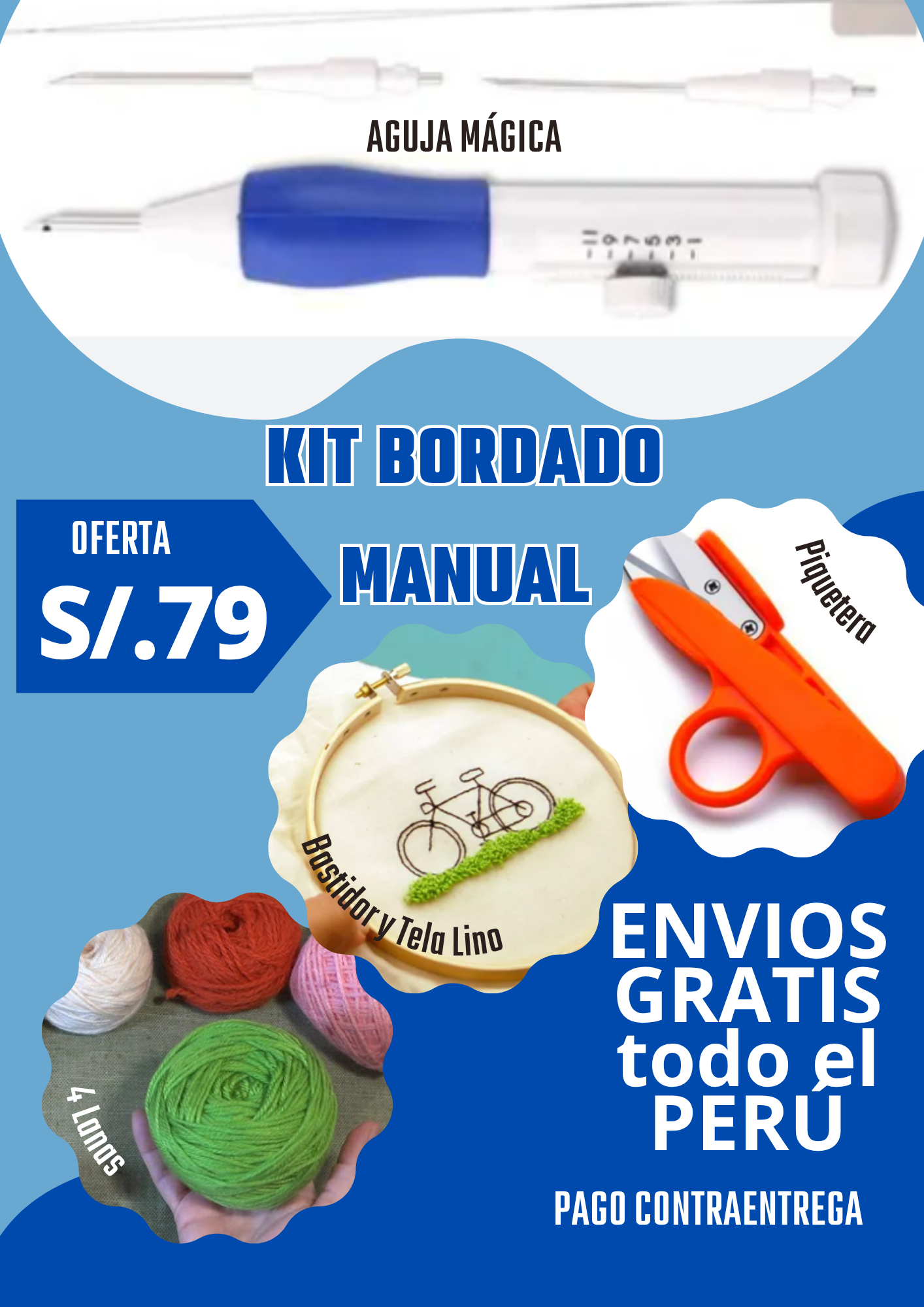 AGUJA MAGICA DE BORDADO